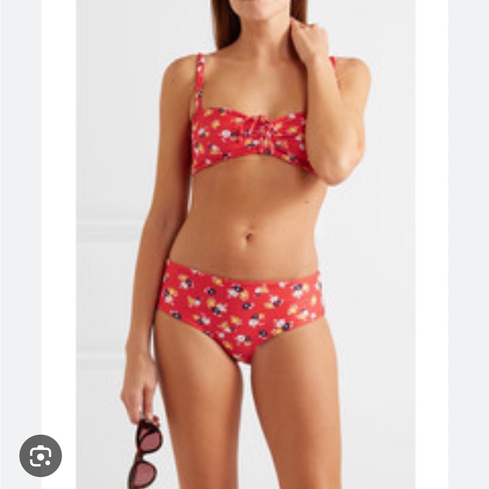 Faithful the Brand Red Floral Bikini Set - NWT